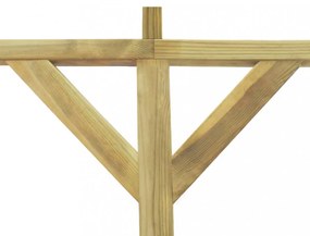 fa fali pergola 2 x 4 x 2,2 m