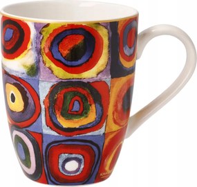 W.Kandinsky Squares Bögre 0,4 l Goebel