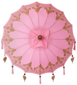 Napernyő Alappal 250 cm Pamut, Fa