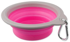 Műanyag utazó tálka kutyáknak ø 15 cm Dog Fantasy – Plaček Pet Products
