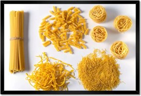 Poszterek keretben 60x40 Különböző tészták készlet