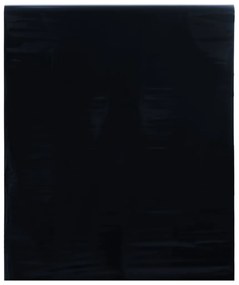 matt fekete PVC statikus ablakfólia 90 x 1000 cm