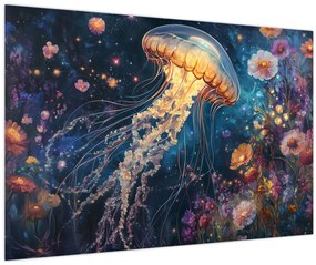 Kép - Varázslatos medúza (90x60 cm)