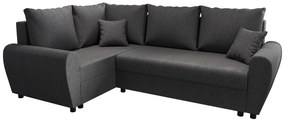 Sarok ülőgarnitúra Fleur Plus (sötétszürke) (B). 1057101