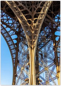 Poszterek 70x100 Eiffel-torony Párizs
