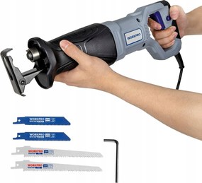 Kardfűrész 710W erős univerzális róka fa fűrészlap fém