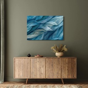 Kép - Kék és fehér fodrok (90x60 cm)
