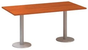 Alfa Office  Alfa 400 konferenciaasztal szürke lábazattal, 160 x 80 x 74,2 cm, cseresznye mintázat%