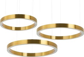 KING HOME MSE0000406060 RING Modern Led Függesztett Lámpa Arany LED IP20