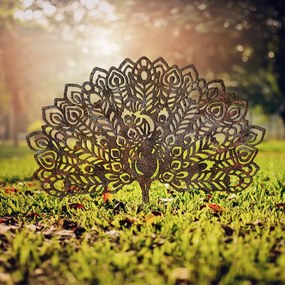 Peacock fém kerti dísztárgy, 53×61 cm – TR565TNL1298