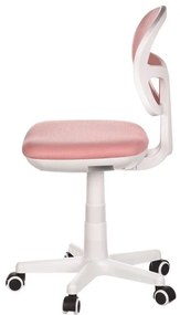 Gyerek Forgószék, Magasságállítás, Rózsaszín Hálós. KA-C801 PINK