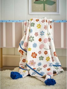 Újrahasznosított pamut gyerek takaró 130x160 cm Cherry – Bloomingville Mini