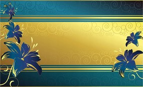 Fotótapéta Virágok absztrakt modern minták 254x184 hálószoba nappali +ragasztó