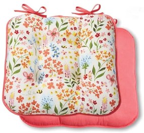 Flowers kétoldalas pamut ülőpárna - Cooksmart ®