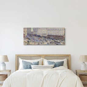Kép - Camille Pissarro, The Place du Havre, reprodukciók (120x50 cm)
