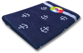 Matrózmintás strandtörölköző 1.