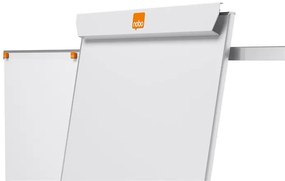 Flipchart tábla, mágneses felület, 2 db segédkarral, NOBO Essentials, fehér (VN5693)