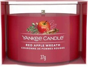 Yc Signature Piros Almakoszorú Mini Gyertya