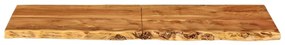 Tömör akácfa fürdőszoba piperepolc 140x52x3,8 cm