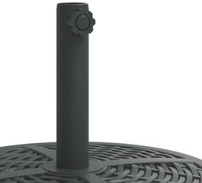 vidaXL görgős kerek napernyőtalp rúdhoz Ø38 / 48 mm 27 kg
