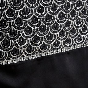 Mikroszatén asztali futó 32x220 cm Deco Sequin – Catherine Lansfield