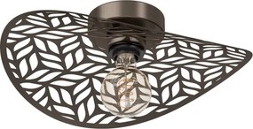 Eglo 44123 - SWABY mennyezeti lámpa 1xE27/60W/230V Ø 40 cm bronz