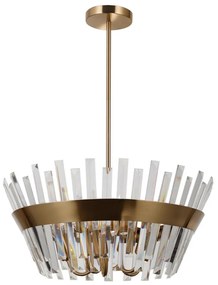 Italux ALTOYA PND-22450-5A-HBR Plafonlámpa 5x40W/E14 IP20