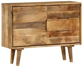 tömör mangófa tálalószekrény 90 x 30 x 69 cm
