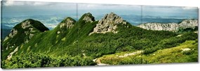 Vászonkép 90x30 Tátra hegyei