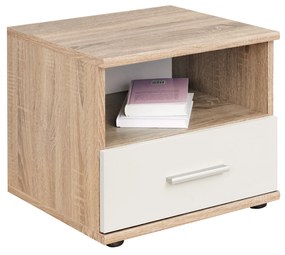 Éjjeliszekrény Daron 23 DSW DI-05 (sonoma tölgy fehér). 1024533