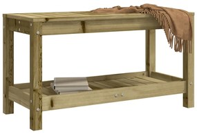impregnált fenyőfa kerti pad 82,5x35x45 cm