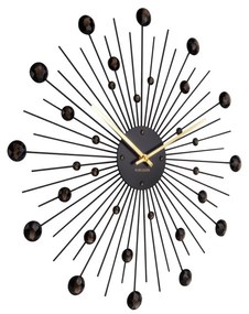 Sunburst fekete falióra - Karlsson