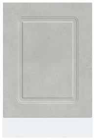 mosogatógép panel Kalmar beton szürke 45x1,5x67 cm