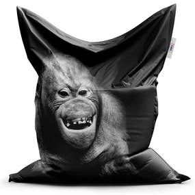 Classic babzsák orangután - gyerek, szürke / fekete