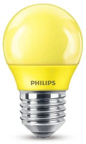 Philips P45 E27 LED kisgömb fényforrás, 3.1W=15W, sárga, 220-240V