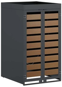 Hulladékgyűjtő tároló virágcserép tetővel 240L-es kukához