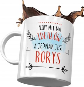 Bögre Borisz Férj Barátjának Ajándék Nyomtatott Fotóval