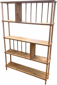 Könyvespolc, fenyő, 90 cm – Peka145