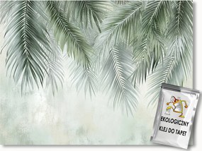 Fotótapéta Flizelina Természet Zöld Pálma Levelek 150x105 ragasztó