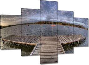 Vászonkép 100x70 Egy este Dymaczewben