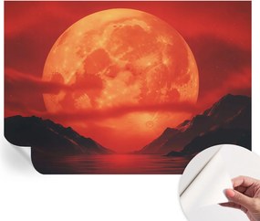 Öntapadós Dekoratív Fotótapéta Hálószobába Éjszakai jelenség 208x146 cm