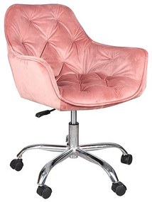 Nefri irodai szék, rózsaszín