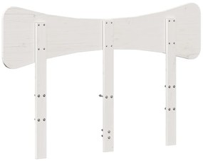 fehér tömör fenyőfa fejtámla 120 cm