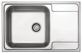 Deante ZEO_011C - Mosogató SOUL 50x79 cm szatén