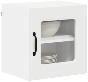 Fali konyhaszekrény polcokkal Fehér 40 x 31 x 40 cm Faanyag