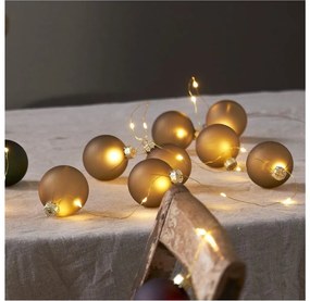 Eglo 411557 - BLISS karácsonyi LED lánc 22xLED, 2,6m, meleg fehér, 3xAA