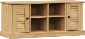 vidaXL VIGO tömör fenyőfa cipőtároló pad 106 x 35 x 45 cm