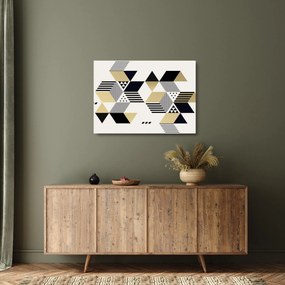 Üveg kép - Geometriai formák N⁰1 (70x50 cm)