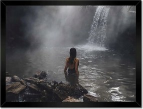 Poszterek keretben 40x30 Vízesés Tájképek