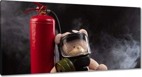 Képek 115x55 Maci gázmaszk tűzoltó készülék